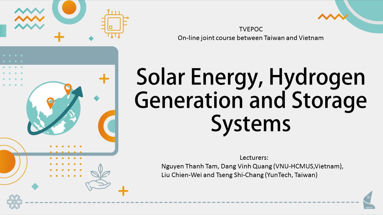 Solar Energy, Hydrogen Generation and Storage Systems