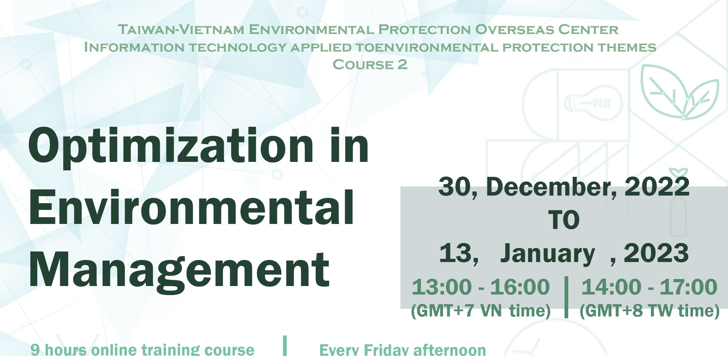 Optimization in Environmental Management